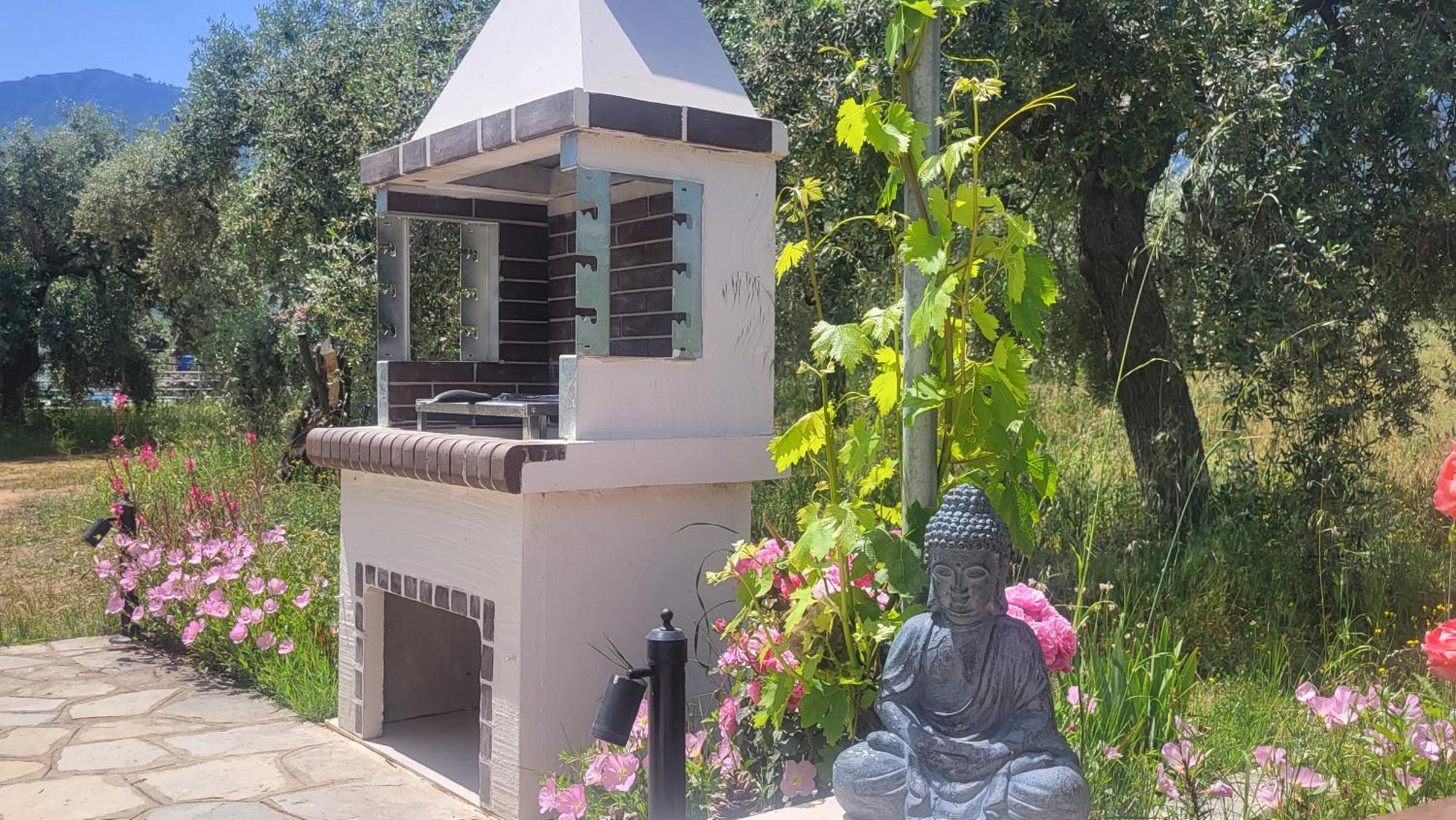 Ioannis Houses - Gemuetliches Ferienhaus Im Olivenhain سكالا بوتامياس الغرفة الصورة